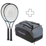 Lot De Raquettes HEAD 2x Gravity Pro 2025 plus Schlägertasche