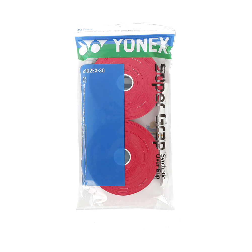 Yonex Super Grap Pack De 30 - Rouge