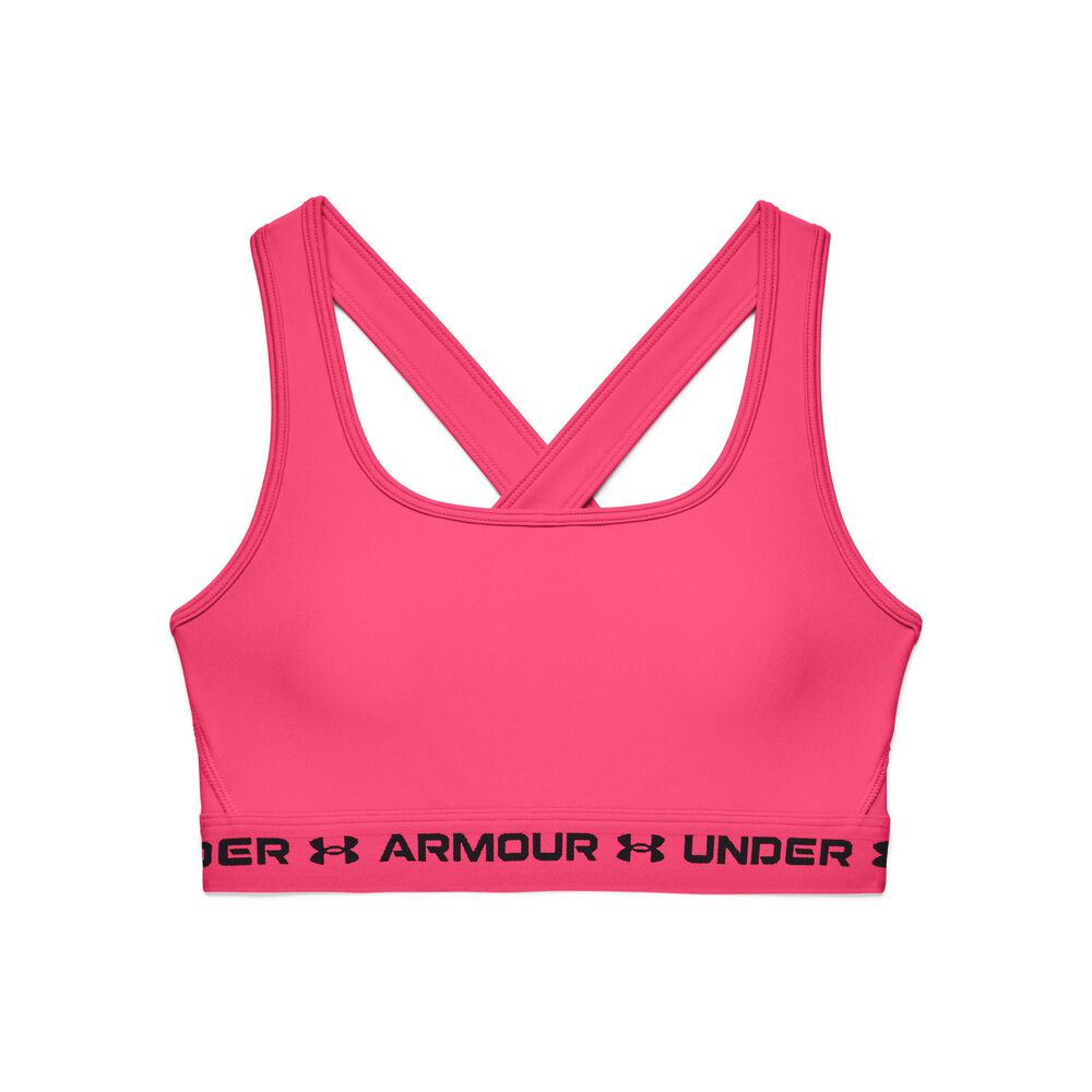 Under Armour Crossback Mid Soutien-gorge Sport Femmes - Pink