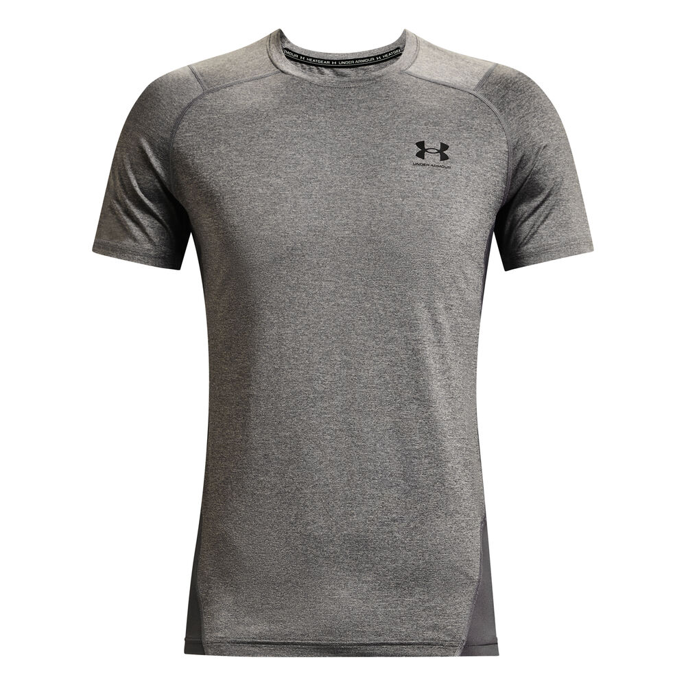 Under Armour Heatgear Fitted T-shirt Hommes - Gris