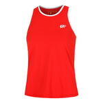 V&ecirc;tements Racket Roots Racket Roots Teamline Racerback D&eacute;bardeur Tank Top Femmes-Rouge