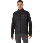 V&ecirc;tements ASICS ASICS Road Winter Veste Running Hommes-Noir