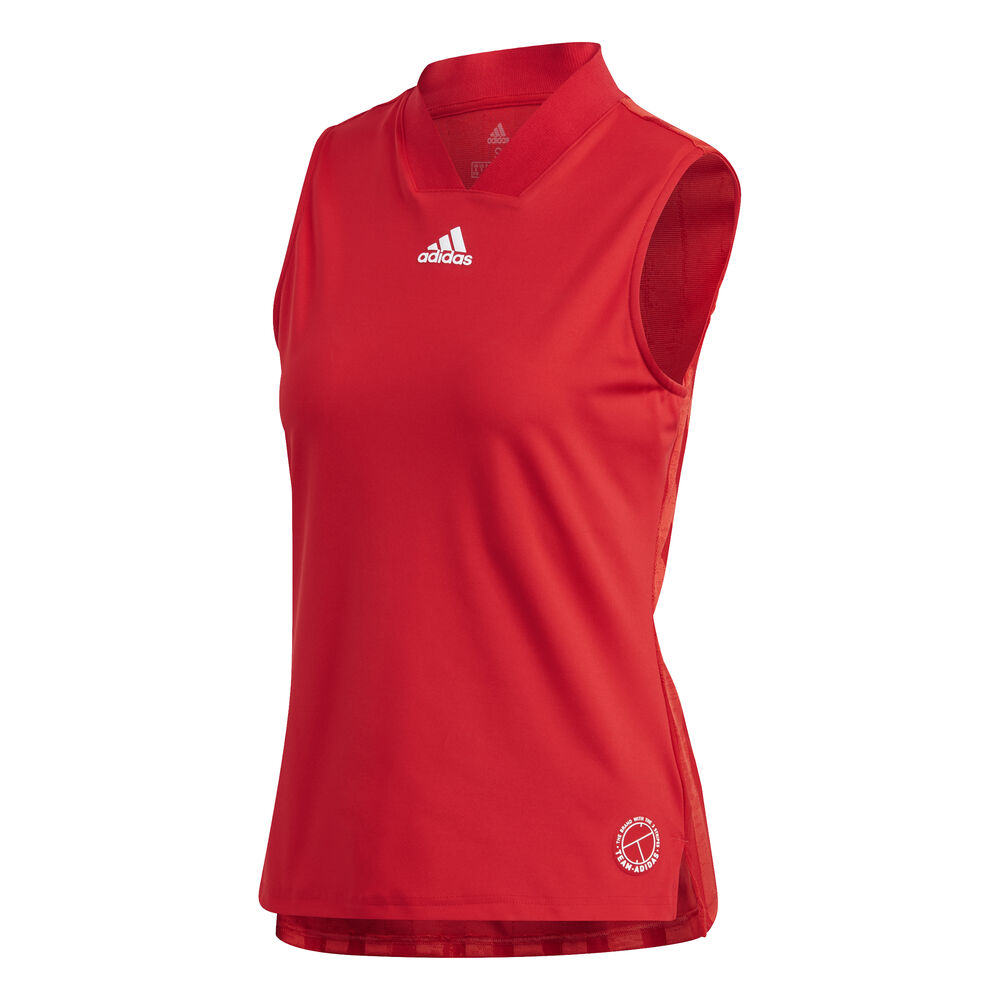 adidas T Match Eng Débardeur Tank Top Femmes - Rouge