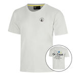 V&ecirc;tements Quiet Please Quiet Please Crush On Court Essentials T-shirt Hommes-gris clair, noir