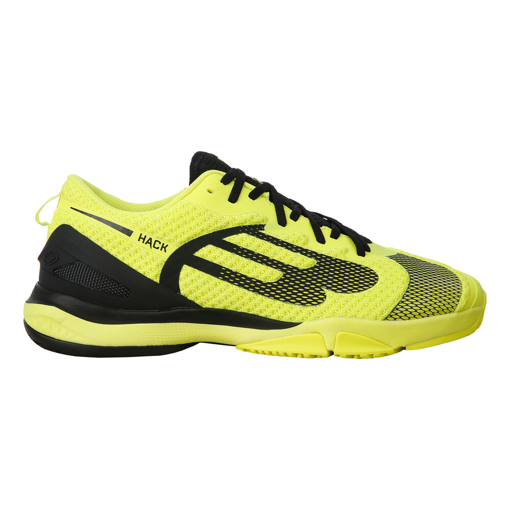 Bullpadel Hack HYB Fly 21 Chaussures Padel Hommes - Jaunes Fluo , Noir