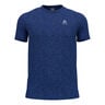 Essential Seamless Maillot de course Hommes - bleu foncé, 