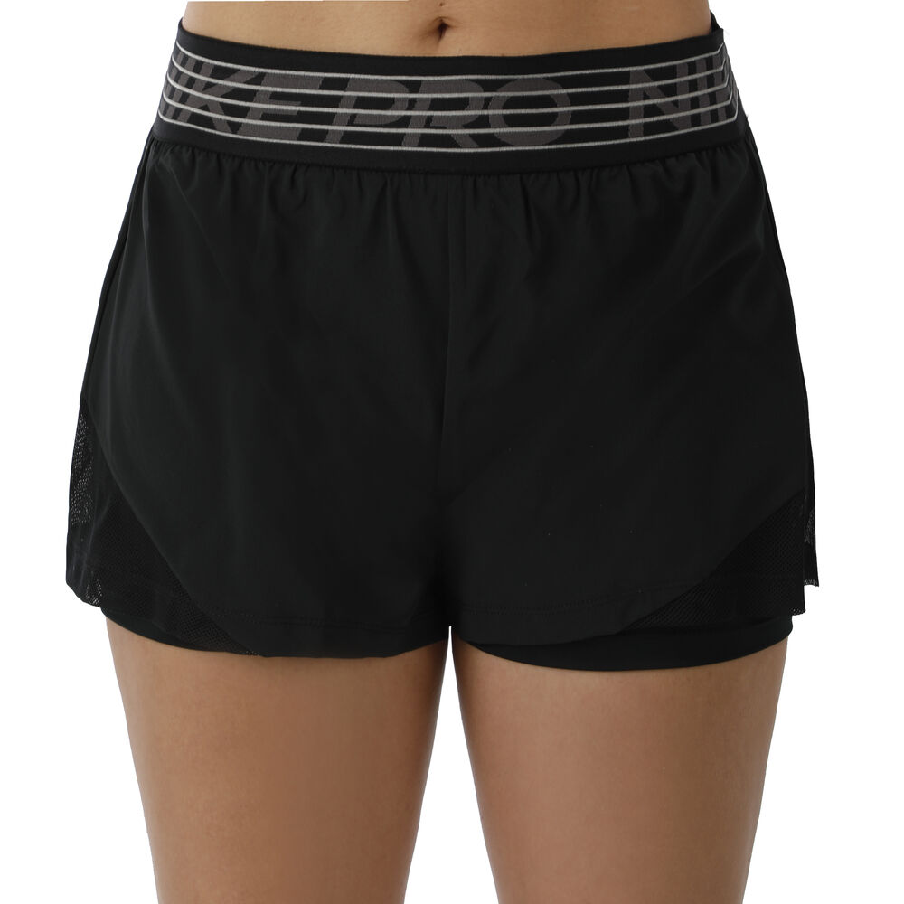 Nike Pro Flex Jupe Femmes - Noir , Gris Foncé