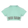 Abdominis Crop Move T-shirt Femmes-Mint