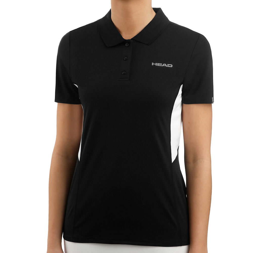HEAD Club Tech Polo Femmes - Noir , Blanc