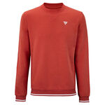 V&ecirc;tements de tennis Tecnifibre Tecnifibre eam Terry Sweat-shirt Unisex - rouille