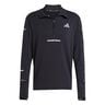 adi365 Warm Half-Zip Maillot de course Hommes - noir, 