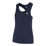 K-Swiss K-Swiss KS AP HYPERCOURT BASIC RECYCLED SINGLET D&eacute;bardeur tank top Femmes-bleu fonc&eacute;