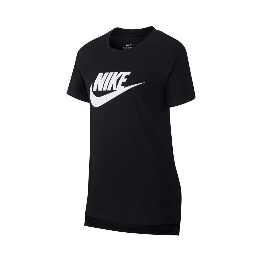 Nike Sportswear T-shirt Filles - Noir , Blanc