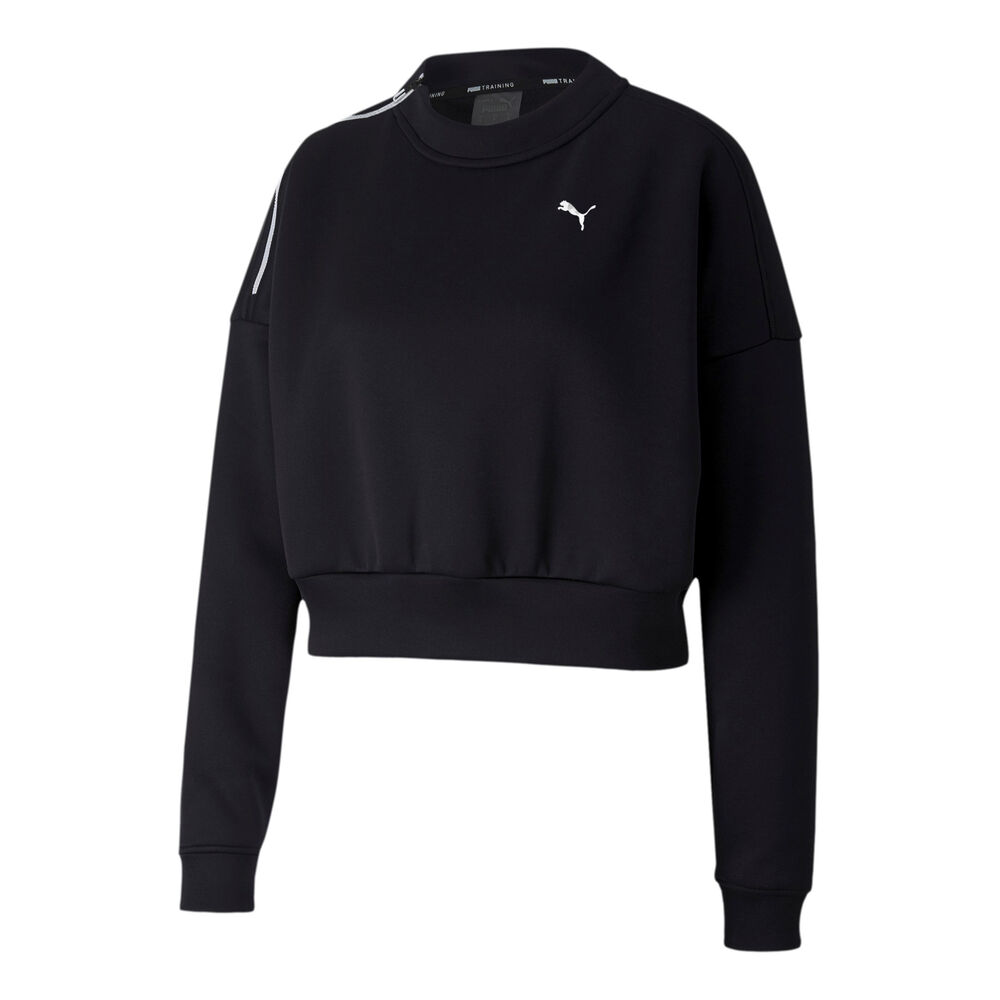 Puma Train Zip Crew Sweat-shirt Femmes - Noir , Blanc
