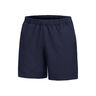Court 7in Shorts Hommes-Bleu Fonc&eacute;,Blanc