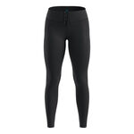 V&ecirc;tements Odlo Odlo Essential Warm Collant De Course Femmes-Noir