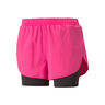 Run Favorite Woven 2in1 3in Short de running Femmes - pink, noir