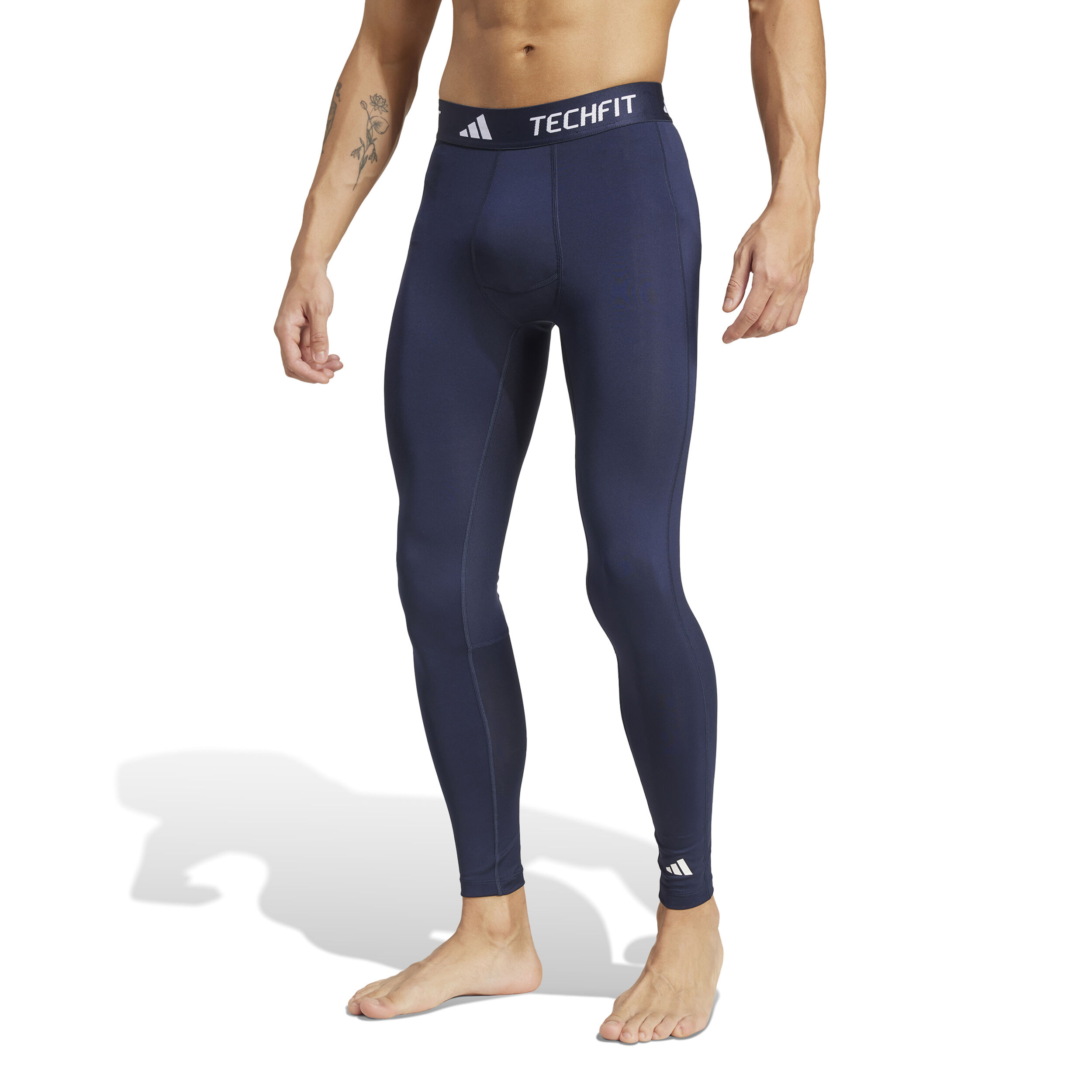 Tech Fit Base Collant Tight Hommes Bleu Fonce