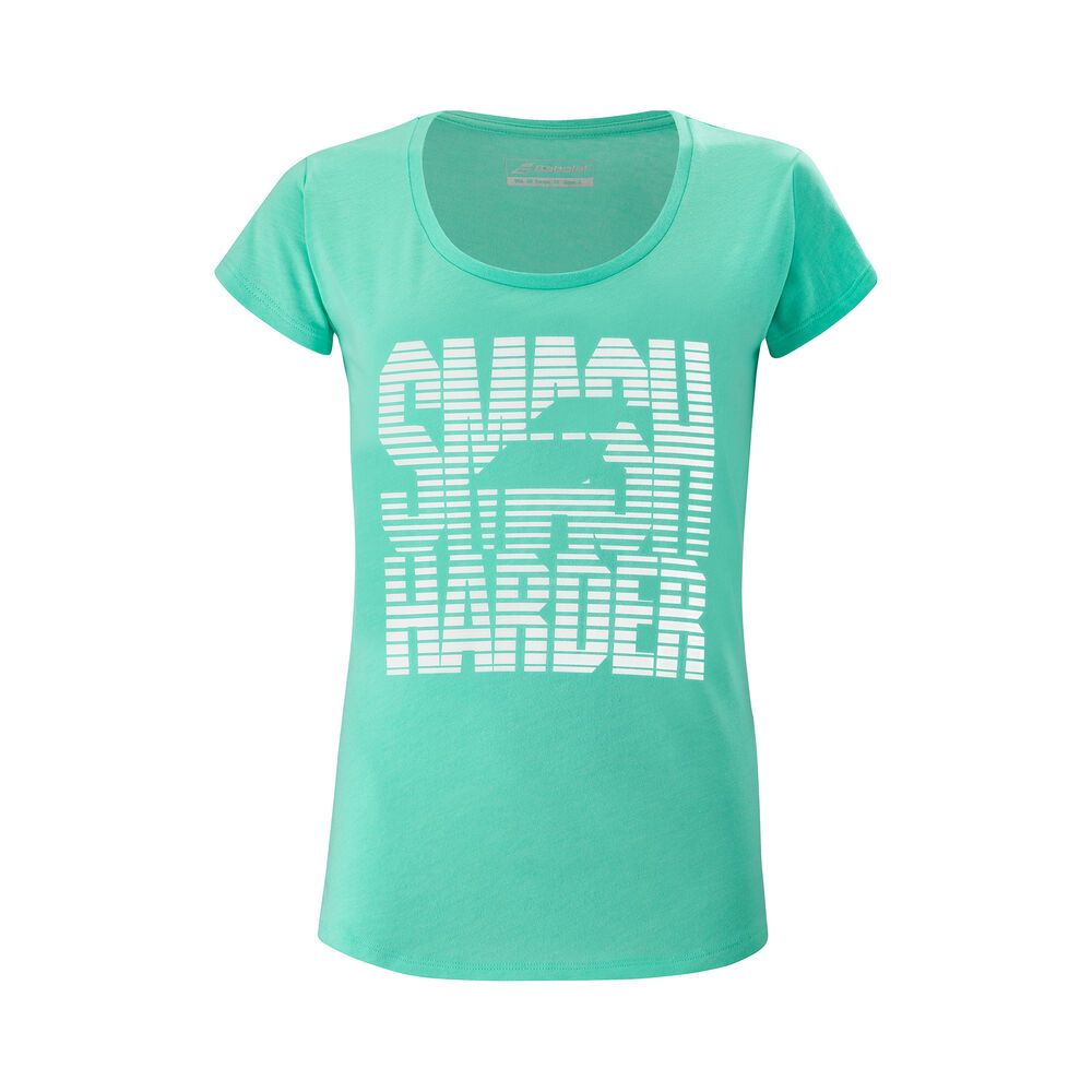 Babolat Exercise T-shirt Filles - Mint, Blanc