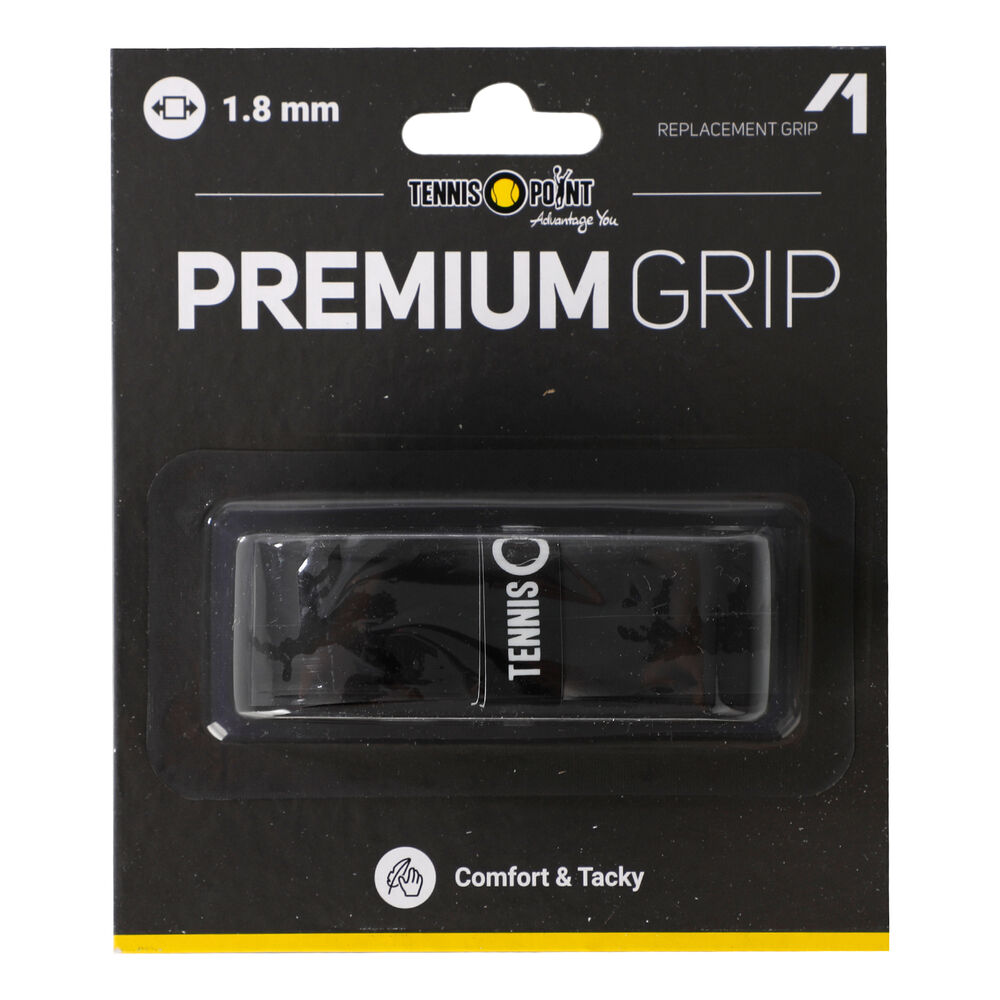 Tennis-Point Premium Grip Pack 1 Unité - Noir