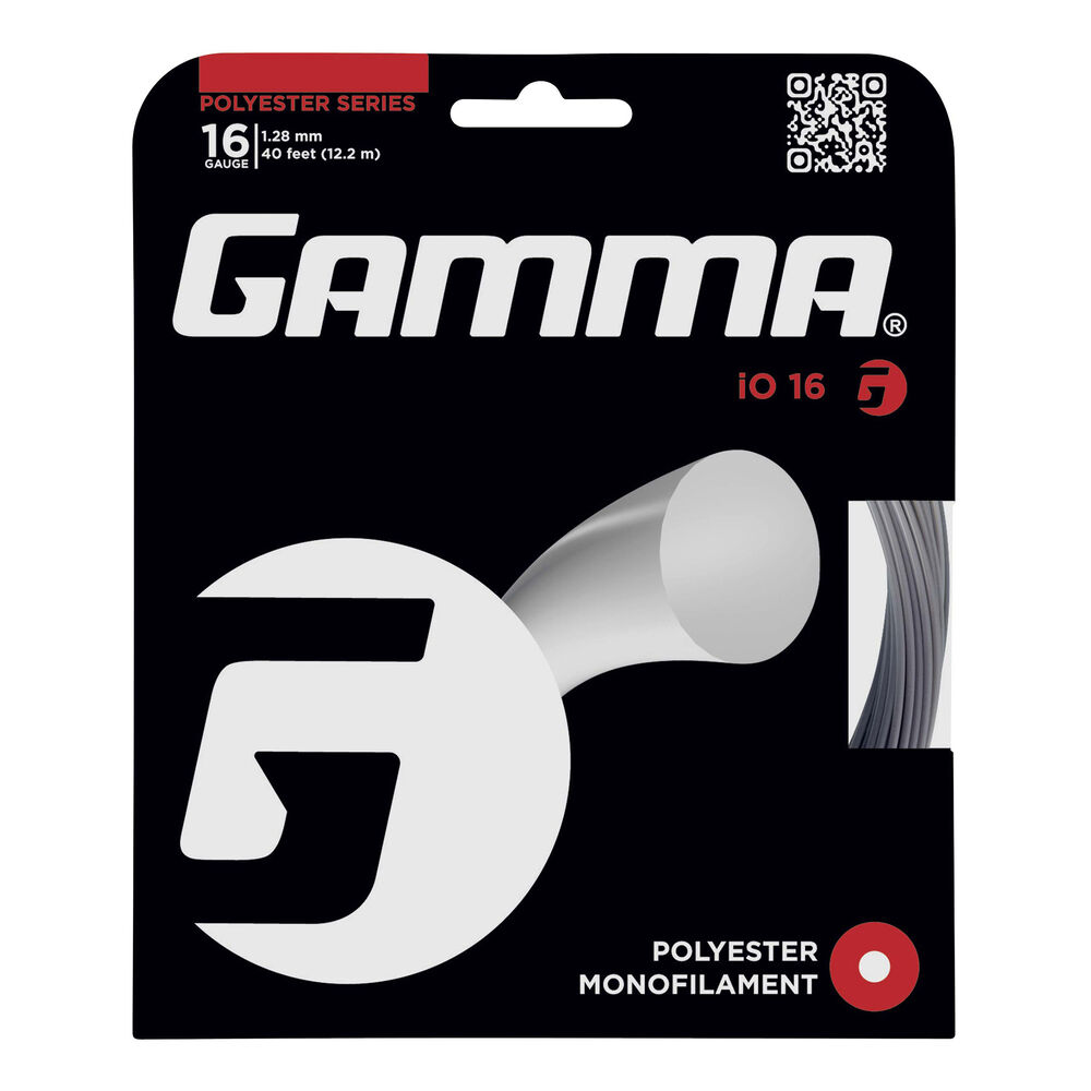 Gamma IO Cordage En Garniture 12,2m - Argent
