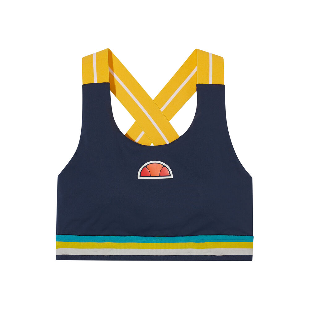 Ellesse Lorn Soutien-gorge Sport Femmes - Bleu Foncé , Jaune Doré