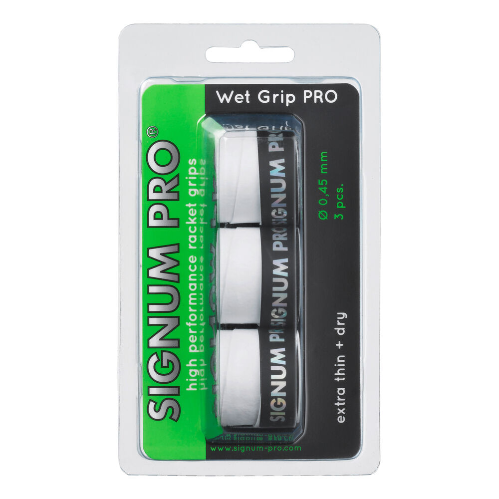 Signum Pro Wet Grip PRO Pack De 3 - Blanc