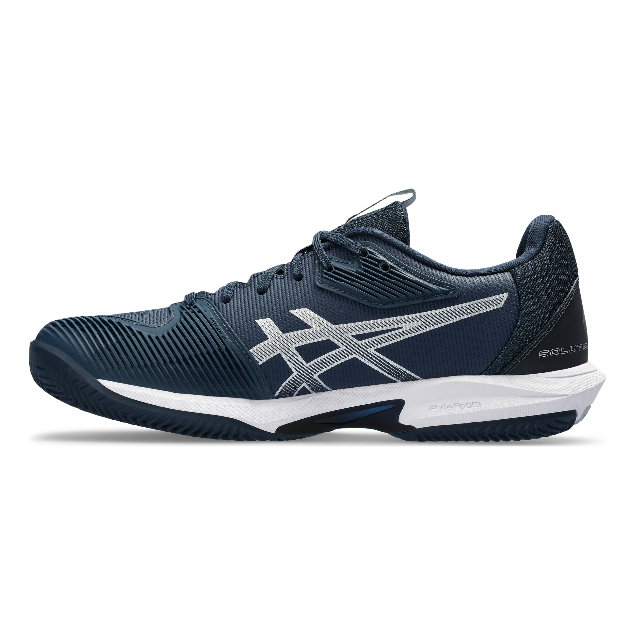 Buy ASICS Solution Speed FF 3 Chaussure Terre Battue Hommes Bleu Fonce Argent online Tennis Point FR