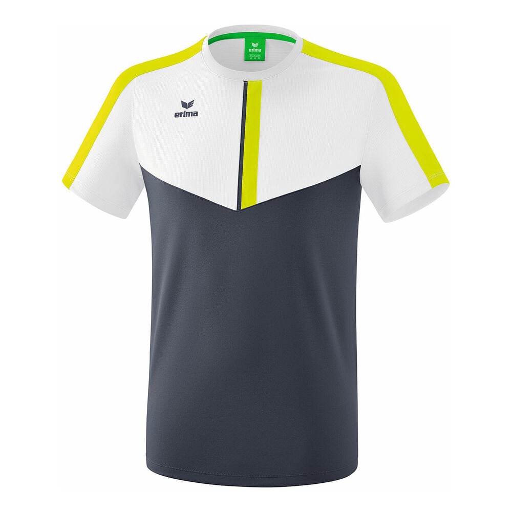 Erima Squad Function T-shirt Hommes - Gris Foncé, Blanc