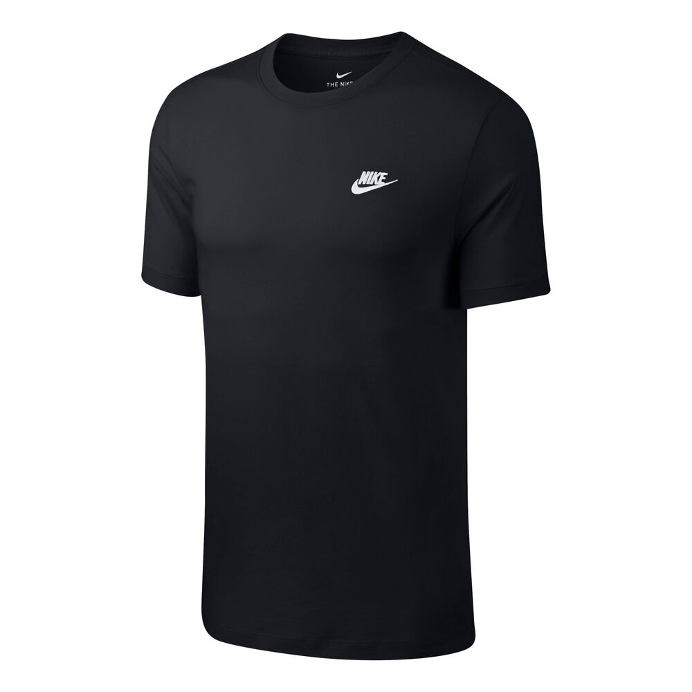 Nike Sportswear Club T-shirt Hommes - Noir , Blanc