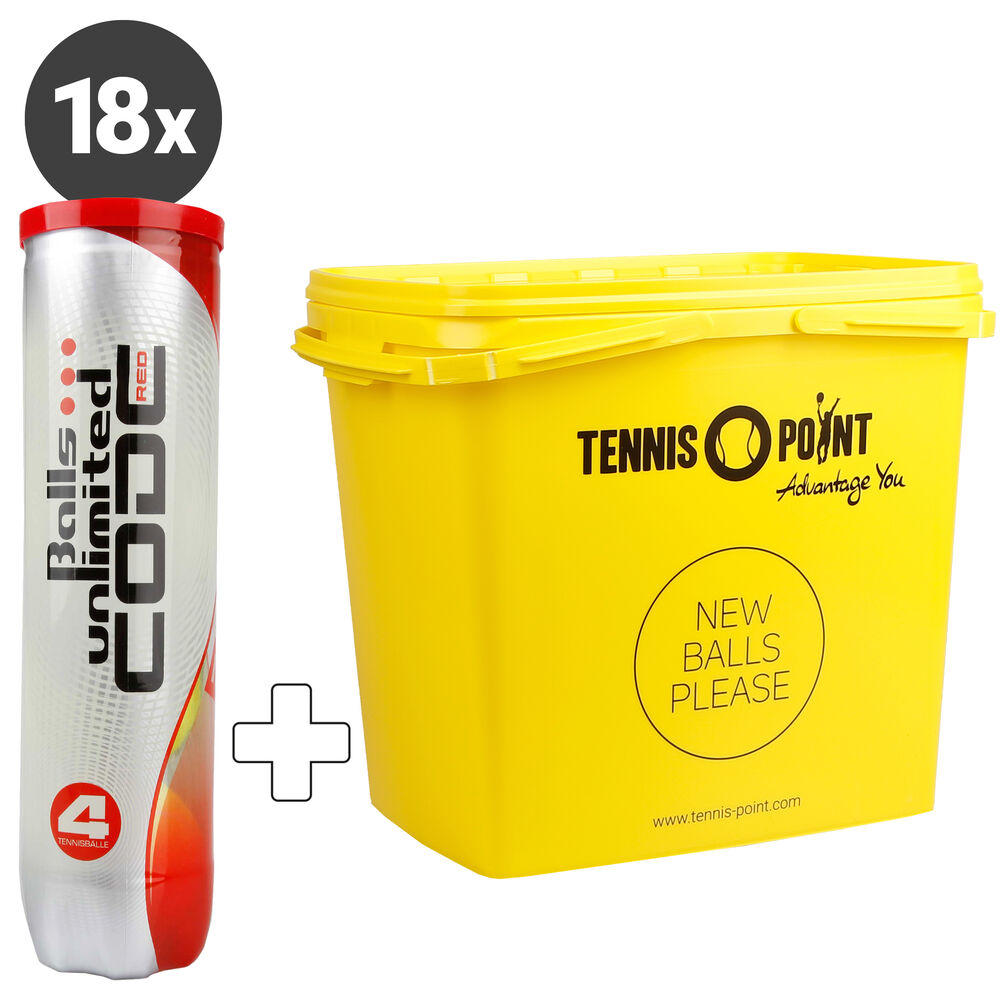 Code Red 18 Tubes De 4 + Seau À Balles