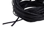 Équipement court de tennis Tegra Tegra Netz-Reparaturschnur 3,0 mm, 20 m lang, schwarz