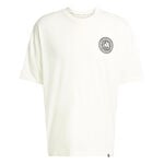 V&ecirc;tements adidas adidas Gfx Glob Q3 T-shirt Hommes-Cr&egrave;me