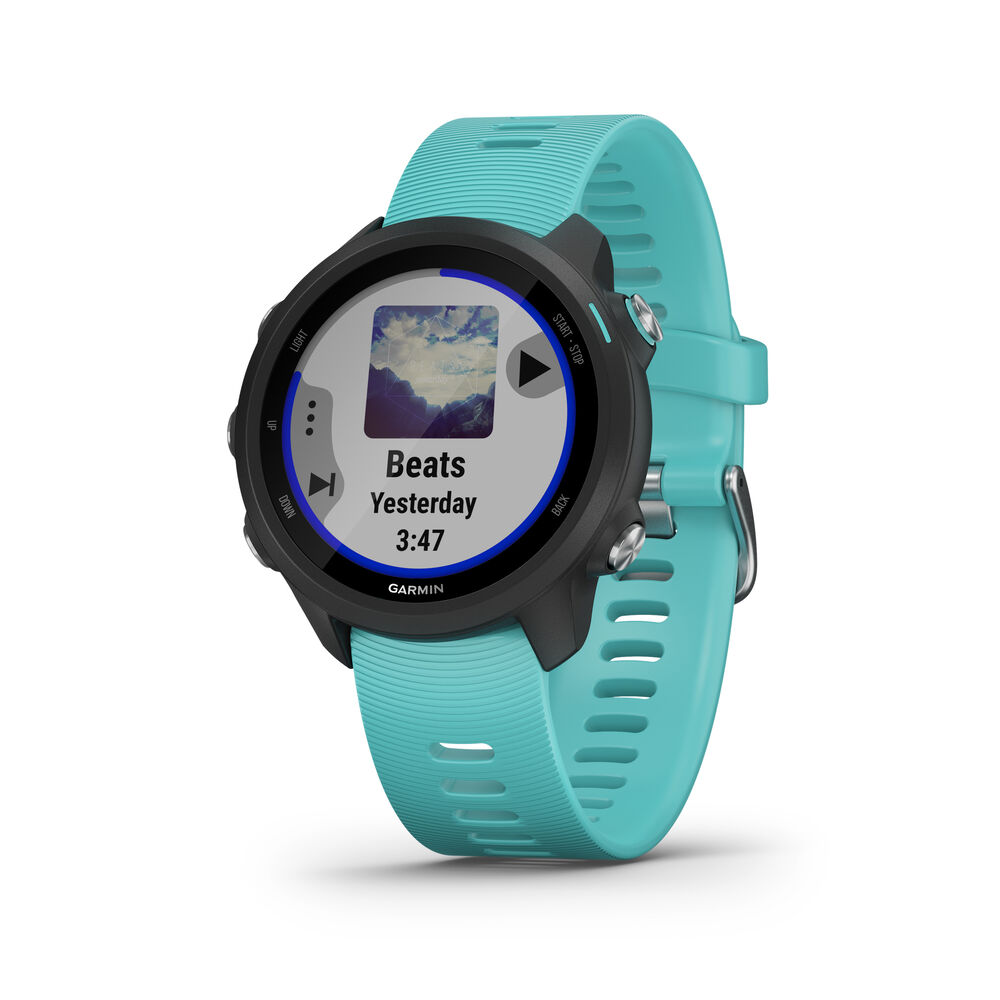 Garmin Forerunner 245 Music Montre Pulsomètre - Noir , Turquoise