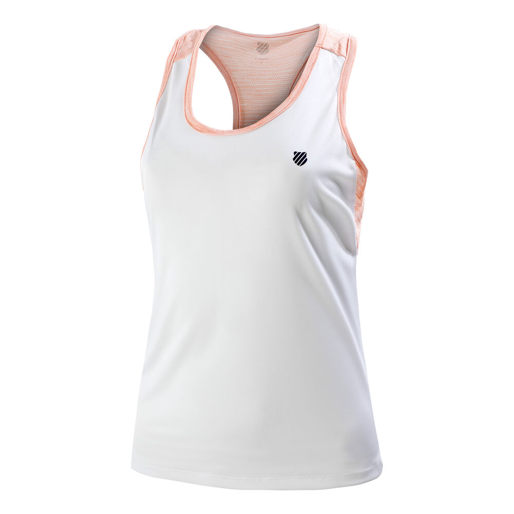 K-Swiss Hypercourt Speed 3 Débardeur Tank Top Femmes - Blanc , Abricot