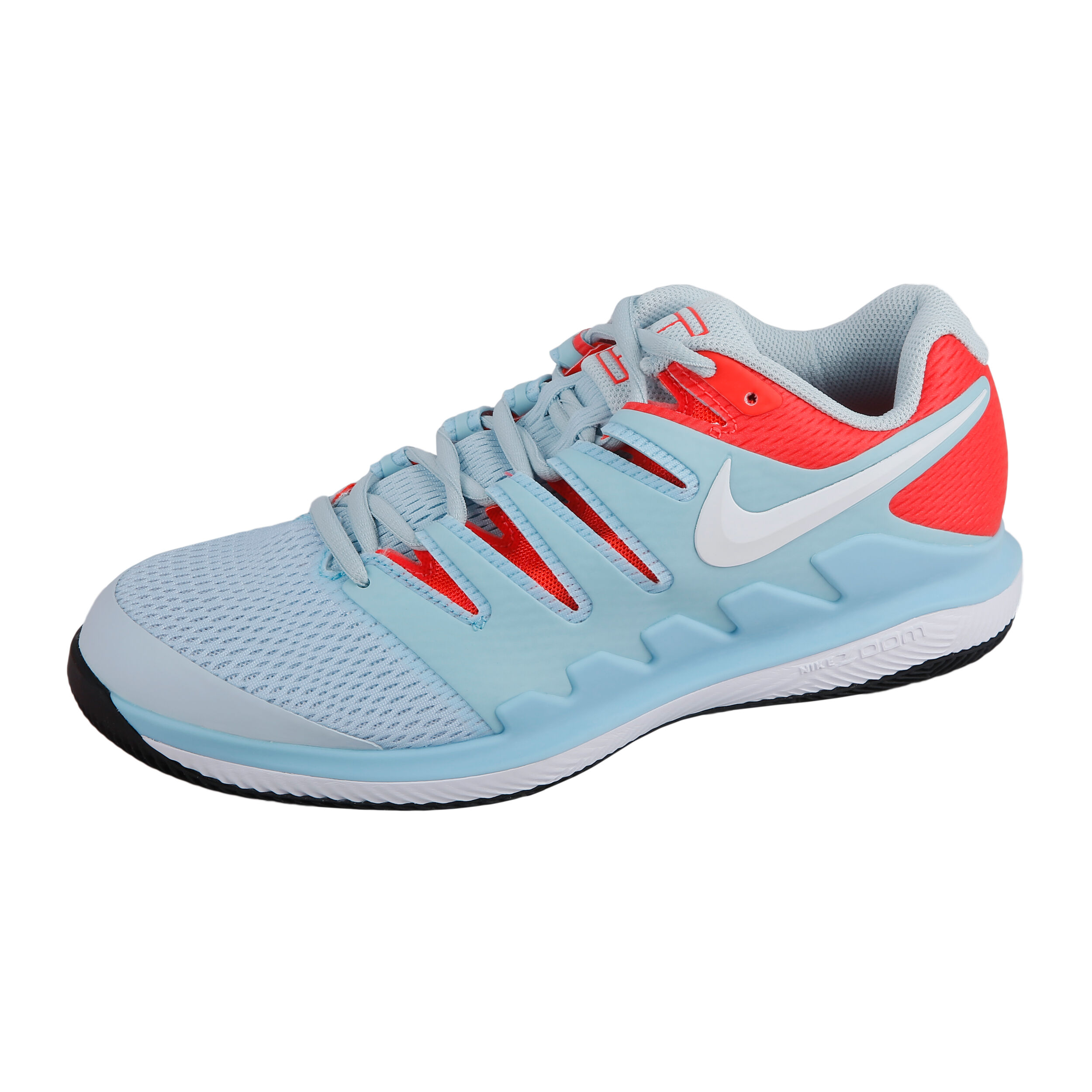 Buy Nike Air Zoom Vapor X Chaussures Toutes Surfaces Femmes Bleu Clair Rouge online Tennis Point FR