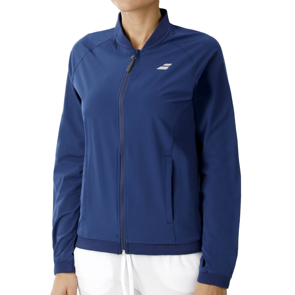Babolat Play Veste De Survêtement Femmes - Bleu Foncé , Blanc