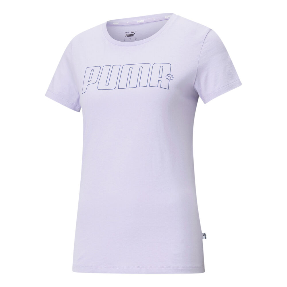 Puma Rebel Graphic T-shirt Femmes - Lilas , Bleu