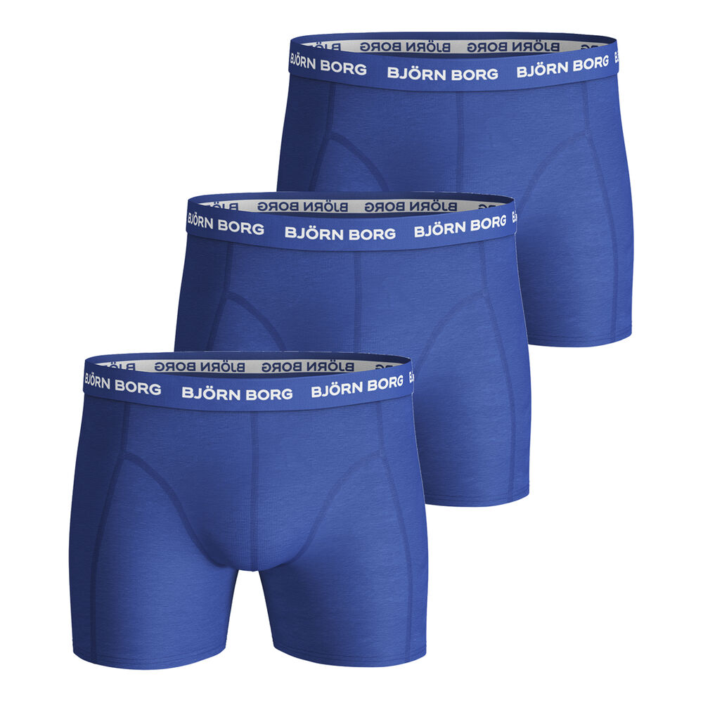 Björn Borg Sammy Caleçon Pack De 3 Hommes - Bleu , Blanc