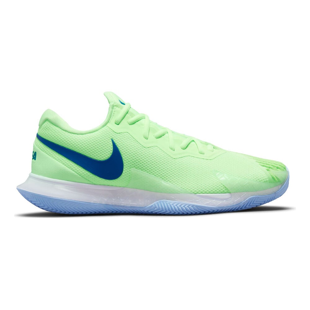Nike Rafael Nadal Air Zoom Vapor Cage 4 Chaussure Terre Battue Hommes - Vert Fluo , Bleu