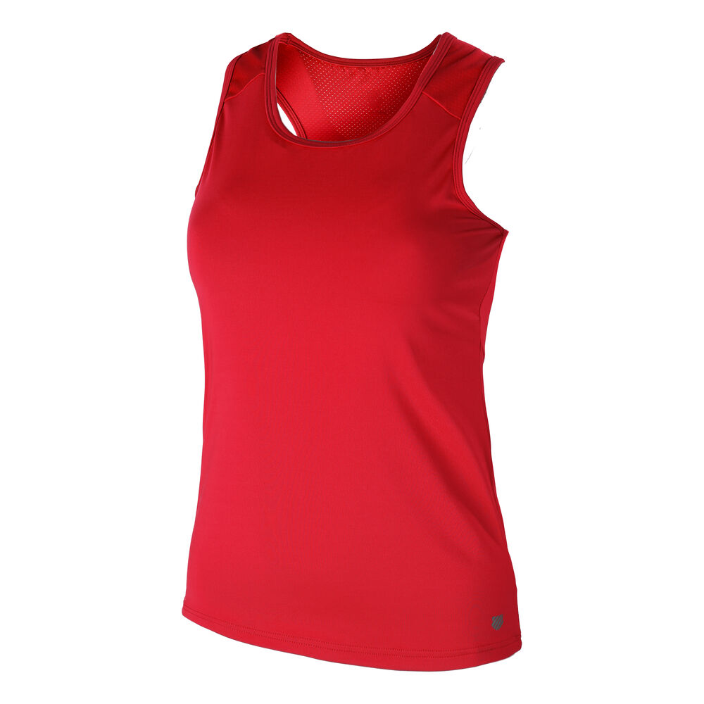 K-Swiss Club Débardeur Tank Top Femmes - Rouge Clair