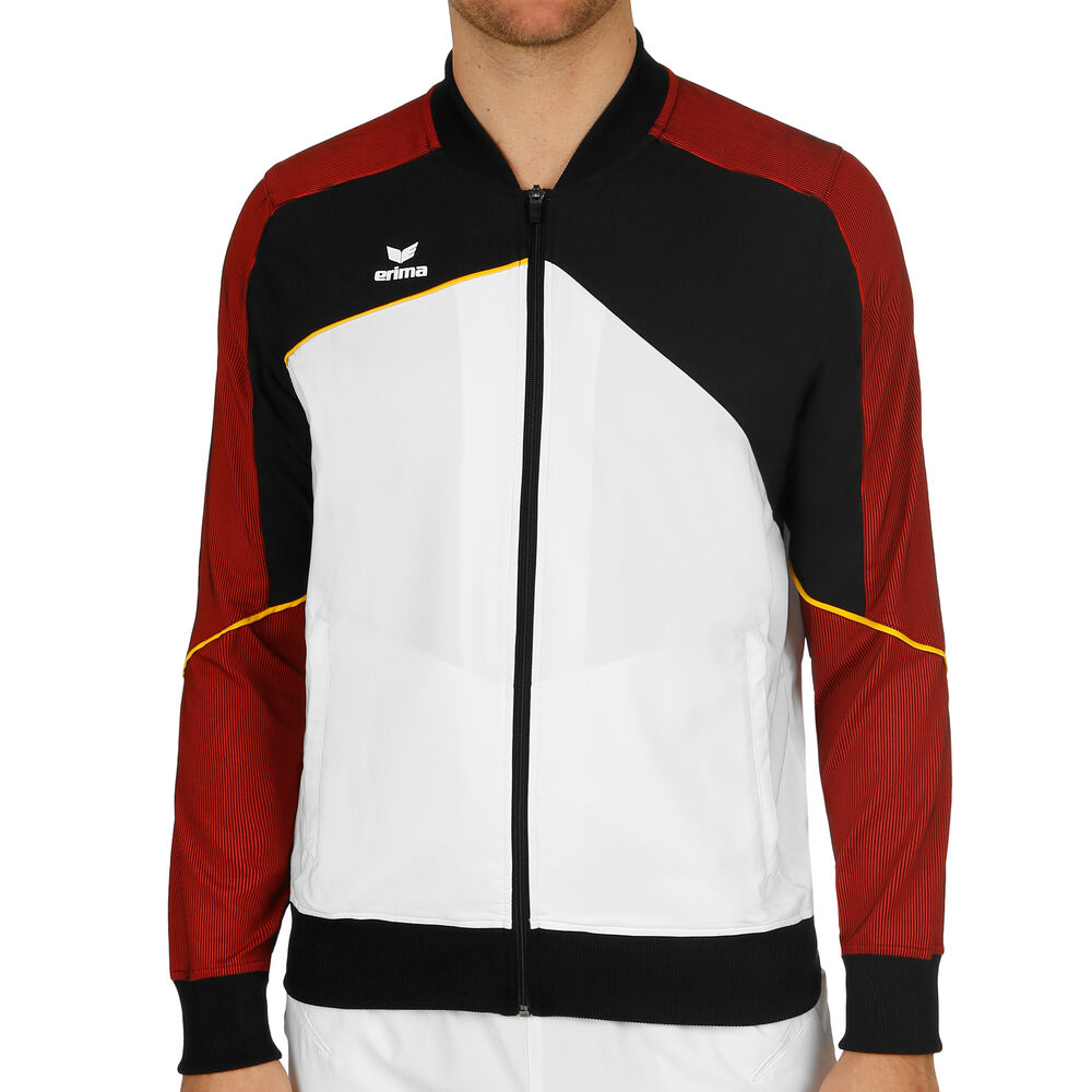 Erima Premium One 2.0 Präsentation Veste De Survêtement Hommes - Blanc , Noir