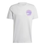 Vêtements adidas adidas Racket Sport Rebels Graphic T-shirt Hommes - blanc, multicouleur