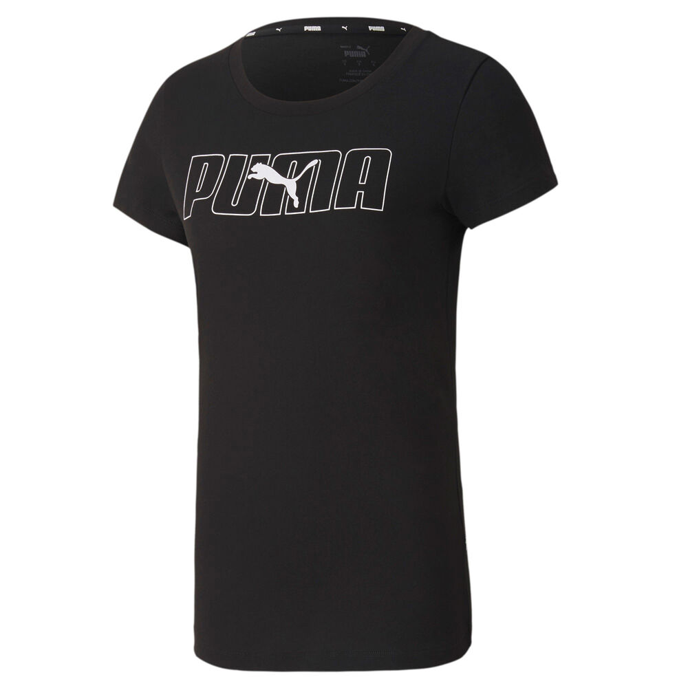 Puma Rebel Graphic T-shirt Femmes - Noir , Blanc
