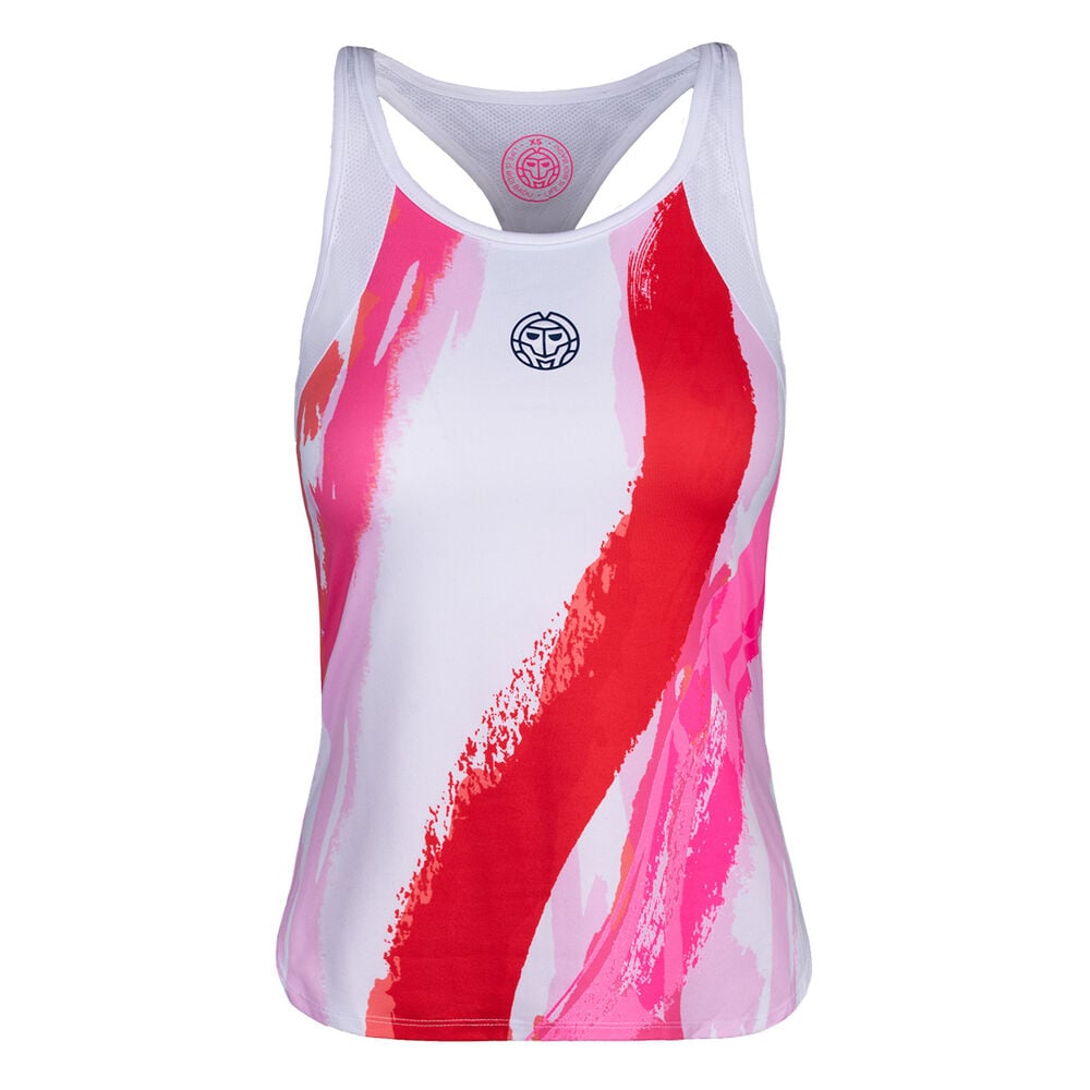 BIDI BADU Amrei Tech Débardeur Tank Top Femmes - Blanc , Multicouleur