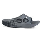 Chaussures de running OOFOS OOFOS Ooahh Sport Chaussure De Récupération Hommes-Gris Foncé