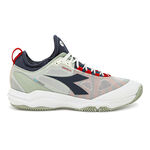 Chaussures de tennis Diadora Diadora  Speed Blushield Fly 4 + Chaussure terre battue Hommes-blanc,rouge