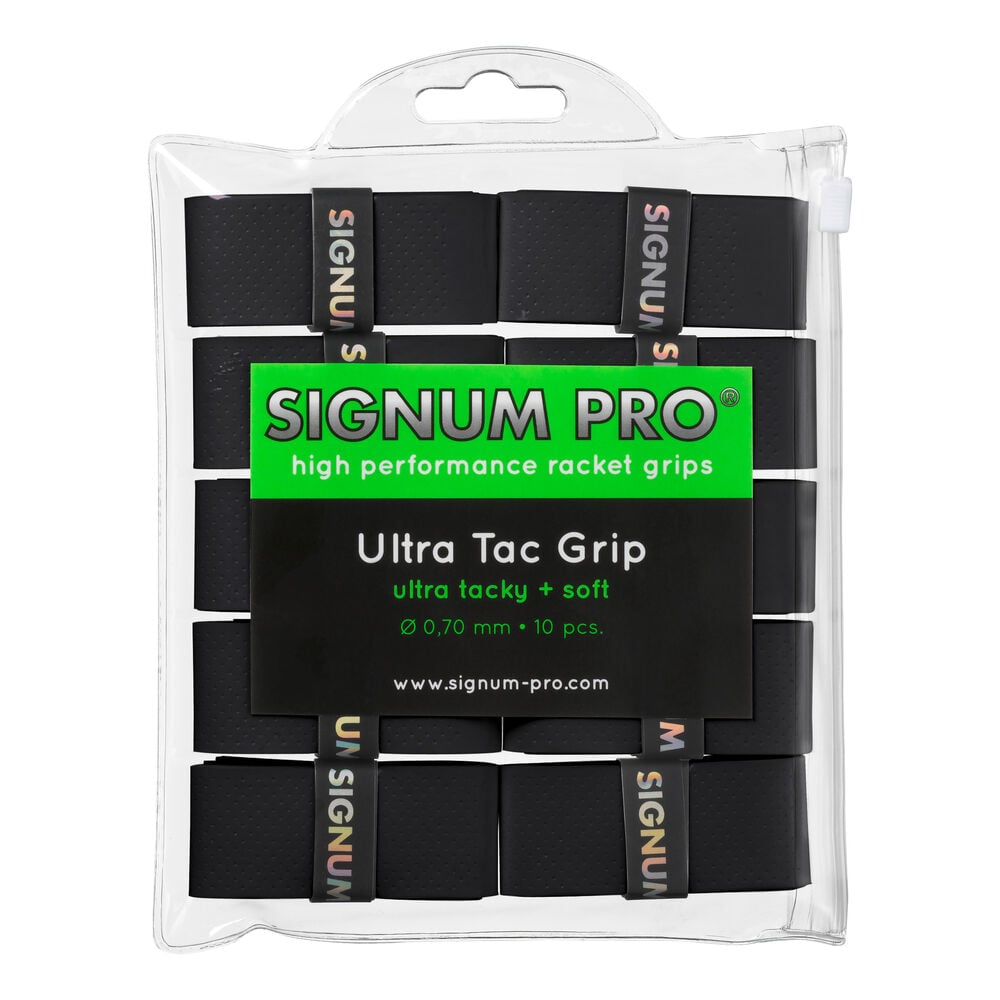 Signum Pro Ultra Tac Grip Pack De 10 - Noir
