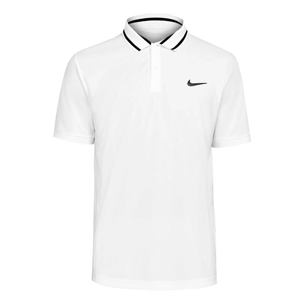 Nike Court Victory Dry PQ Polo Hommes - Blanc , Noir