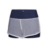 Efia Tech (2in1) Shorts Femmes-Bleu Foncé,Blanc